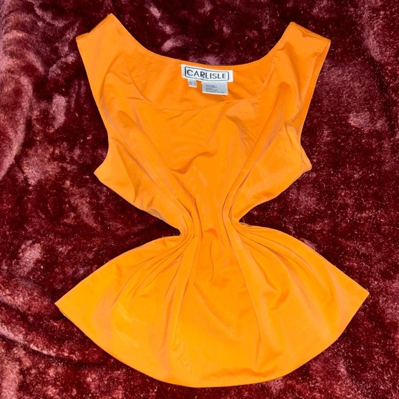 CARLISLE | orange tank - Picture 1 of 6